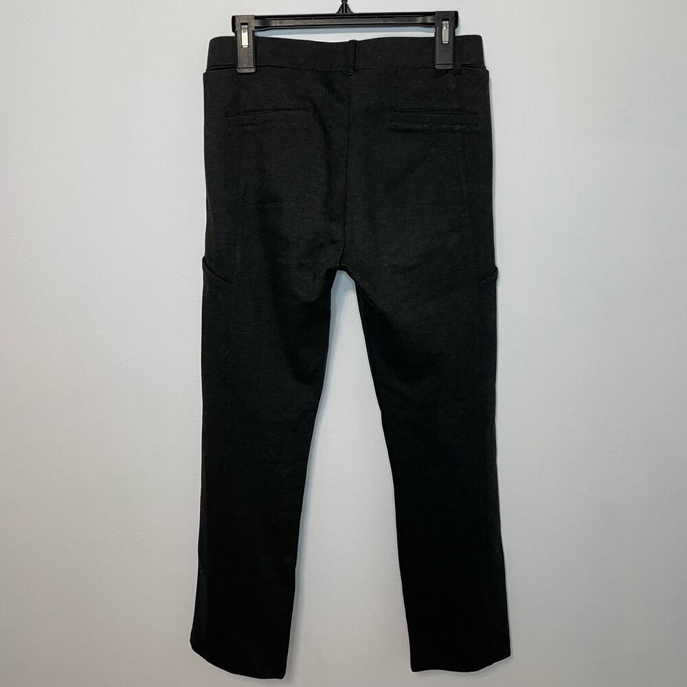 Betabrand Grey Pants PM Womens Pockets Pull On Stretch Comfort Straight Leg - Picture 5 of 8
